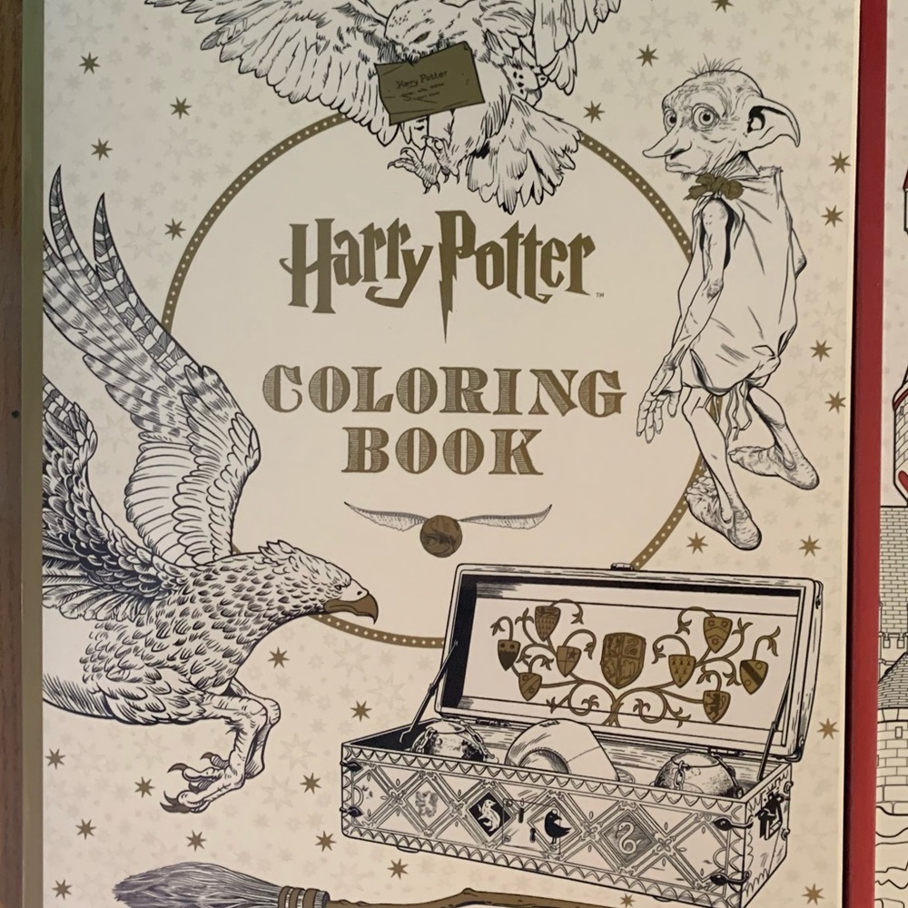 Harry Potter adult colouring books - Picture 3 of 9